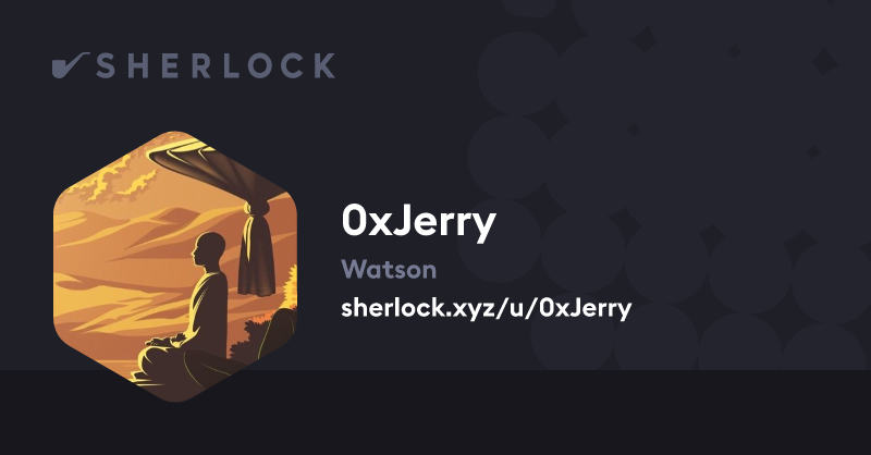 0xJerry - Sherlock